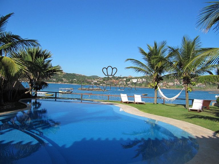 Aluguel de casa pé na areia em Búzios