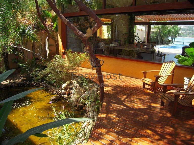 Aluguel de casa pé na areia em Búzios