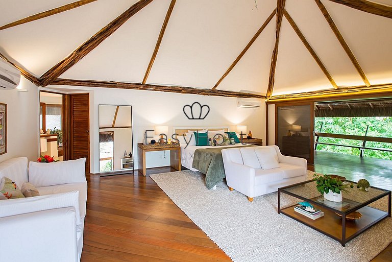 Alquile de casa en la arena con piscina y sauna