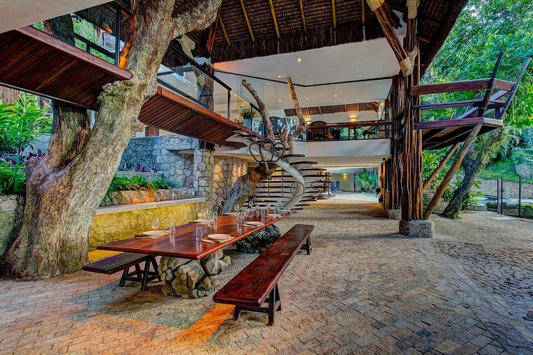 Alquile de casa en la arena con piscina y sauna