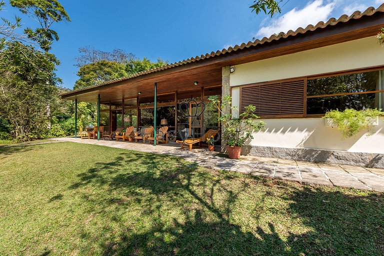 Alquiler de casa en Petrópolis con piscina y sauna