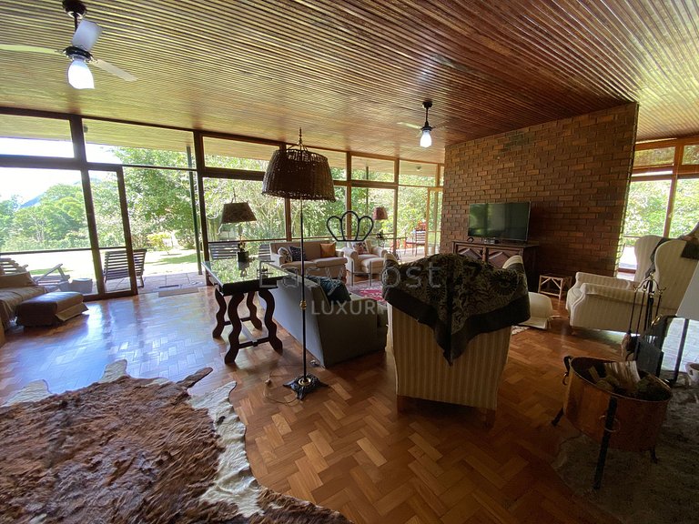 Alquiler de casa en Petrópolis con piscina y sauna
