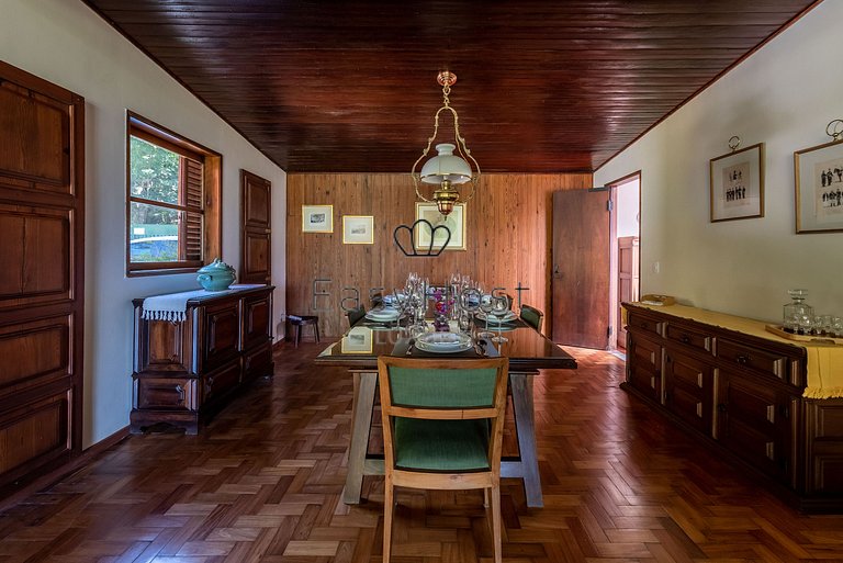 Alquiler de casa en Petrópolis con piscina y sauna
