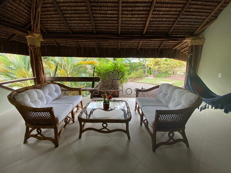 Beachfront house for rent with pool and sauna