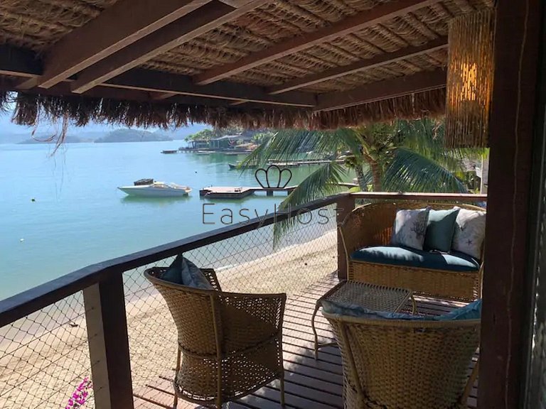 Aluguel de casa pé na areia em Angra dos Reis