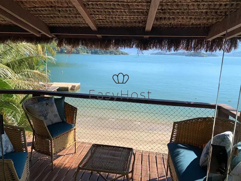 Aluguel de casa pé na areia em Angra dos Reis