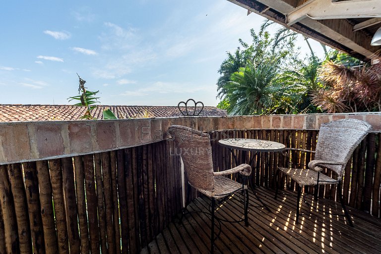 Casa para temporada pé na areia na Ferradura