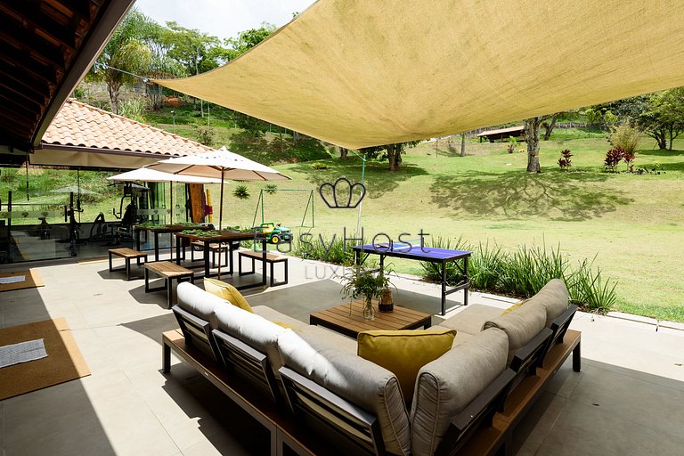 Casa para temporada em Itaipava com piscina