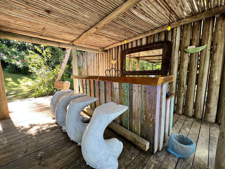 Casa para temporada em Ilha Grande com piscina