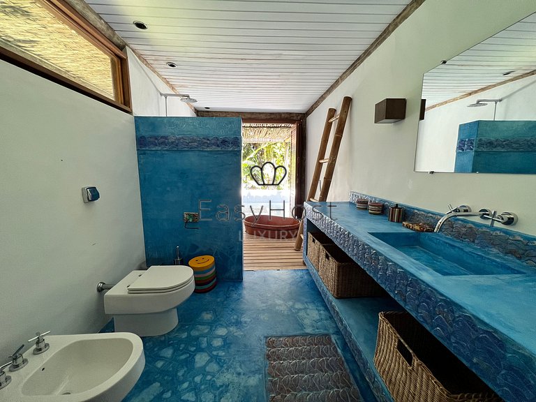 Casa para temporada em Ilha Grande com piscina