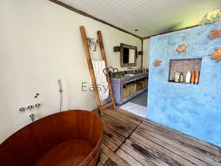 Casa para temporada em Ilha Grande com piscina