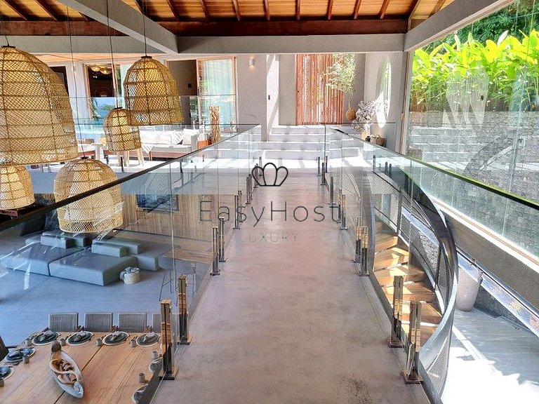 Casa à venda pé na areia com piscina beira mar e praia