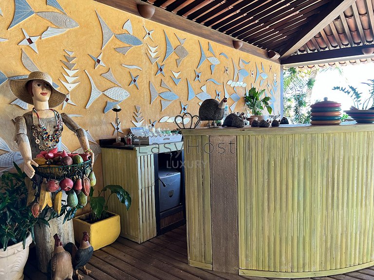 Casa en venta en primera linea de playa paradisiaca