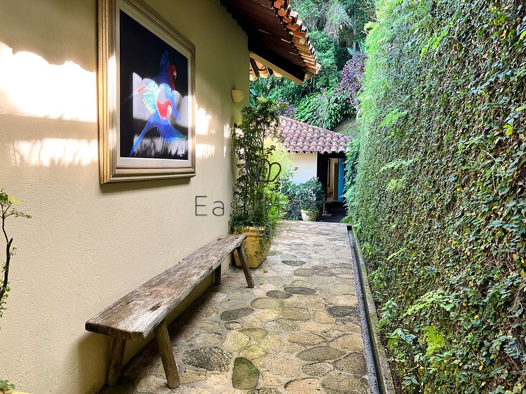 Beachfront house for sale in a gated an idyllic beach.