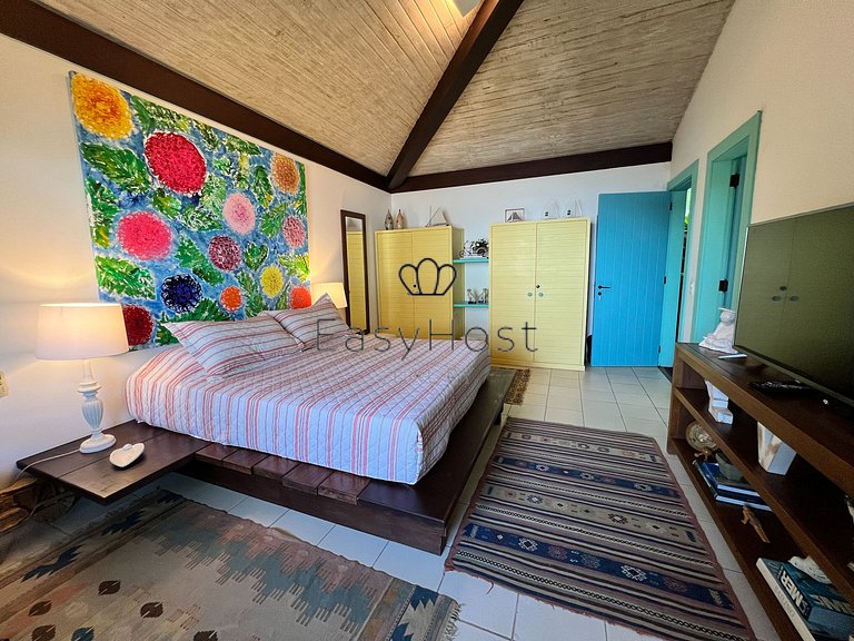 CASA ESPETACULTAR À VENDA EM CONDOMÍNIO COM PRAIA - ANGV095