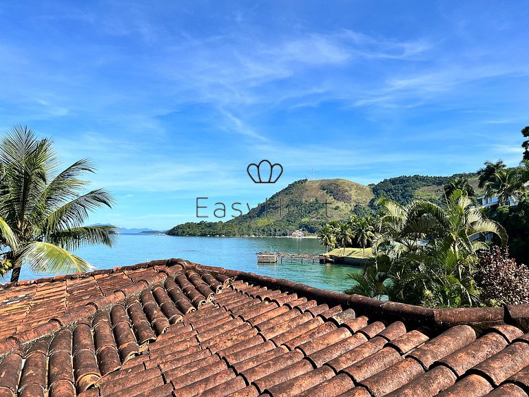 Beachfront house for sale in a gated an idyllic beach.