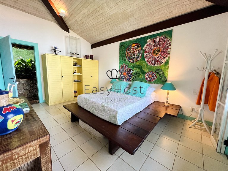 Casa à venda pé na areia, condomínio com praia paradisíaca