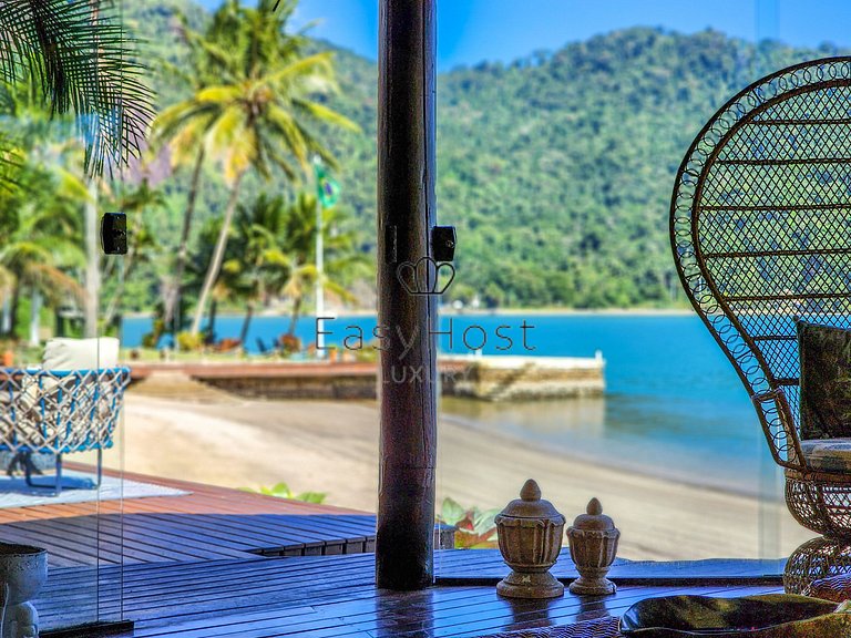 Aluguel de casa em Angra dos Reis com piscina e praia