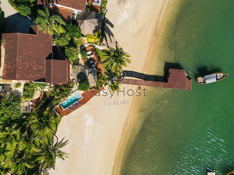 Aluguel de casa pé na areia em Angra dos Reis