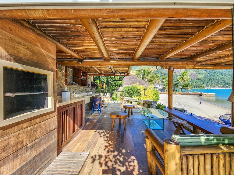 Aluguel de casa pé na areia em Angra dos Reis