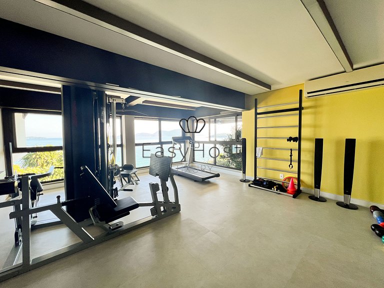 Aluguel de casa de luxo em Angra dos Reis piscina vista mar