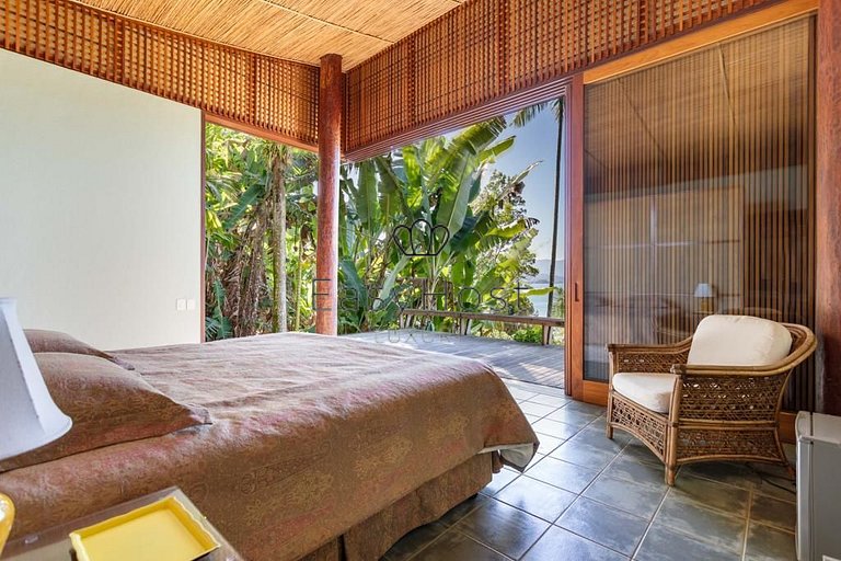 Casa de luxo pé na areia à venda Angra dos Reis frente mar