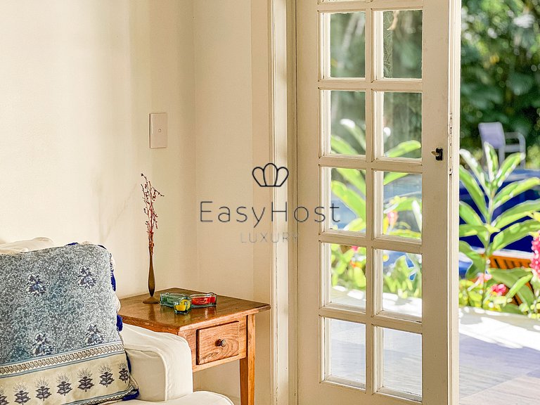 Casa en alquiler vacacional con piscina en Paraty - PAR03