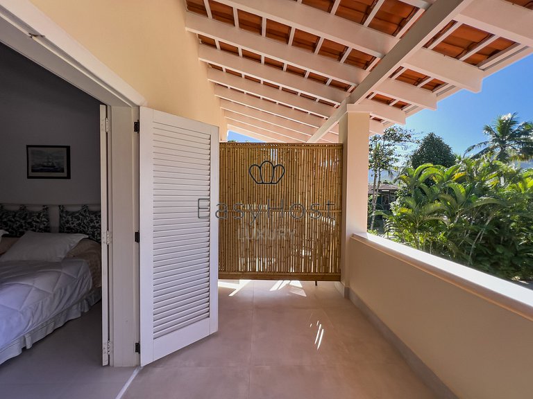 Aluguel de casa em Paraty com piscina em condomínio exclusiv
