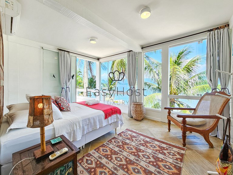 Casa para temporada em Angra dos Reis com piscina e praia