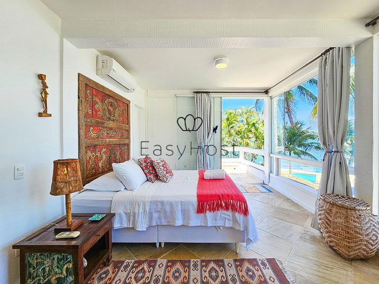 Casa para temporada em Angra dos Reis com piscina e praia