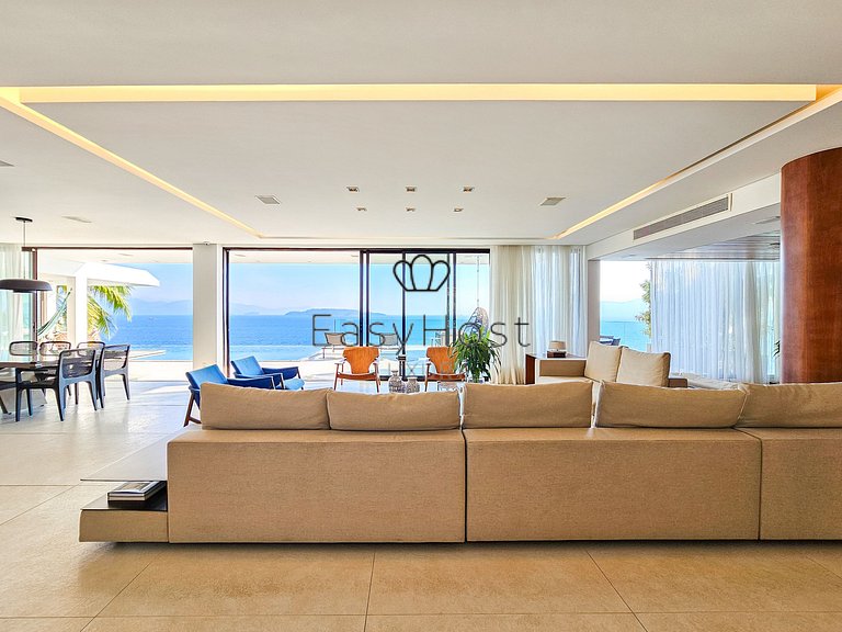 Luxury house for rent in Angra dos Reis with pool ocean view