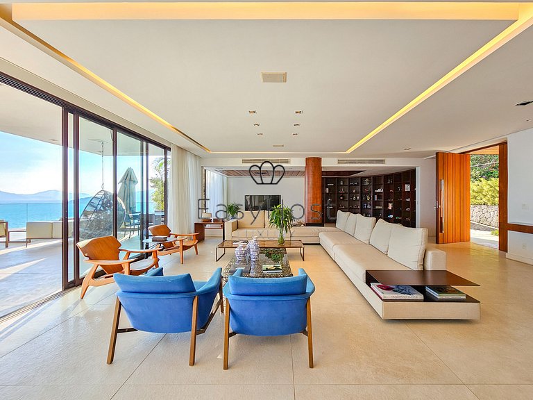 Luxury house for rent in Angra dos Reis with pool ocean view