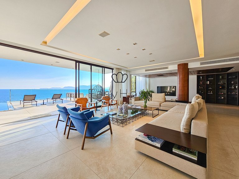 Luxury house for rent in Angra dos Reis with pool ocean view