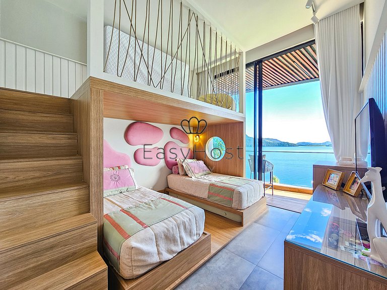 Casa de lujo frente al mar en alquiler en Angra dos Reis.