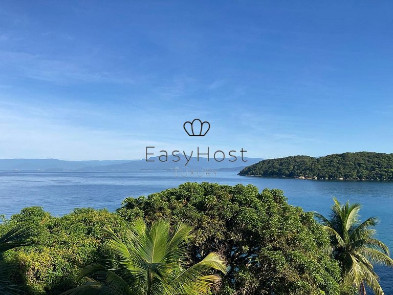 Casa à venda em Iha Grande beira mar com deck e amplo terren