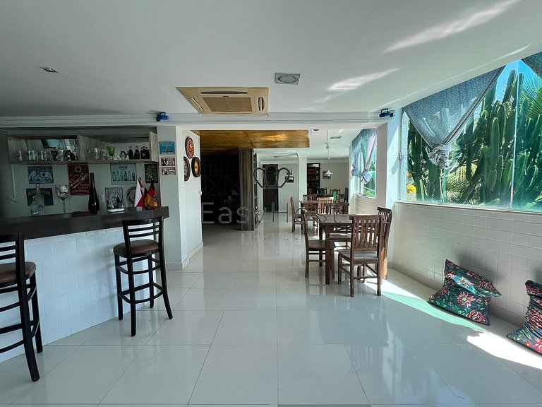 Casa para venda em condomínio fechado com piscina vista mar