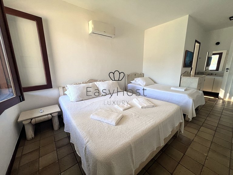 Vacation rental house on the beach in Angra dos Reis, beachf