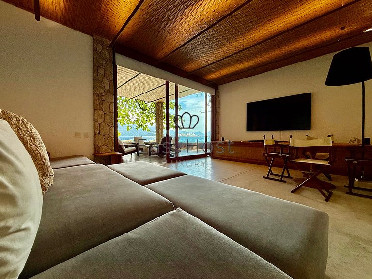 Casa de praia à venda no Portogalo com sauna, academia e vis