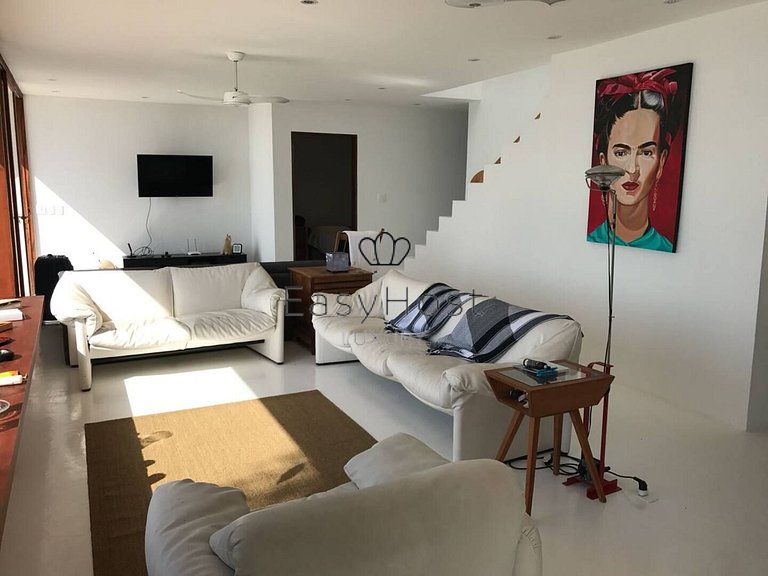 Casa Espetacular Pé na Areia em Ilha Privativa