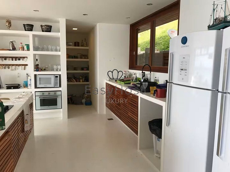 Casa Espetacular Pé na Areia em Ilha Privativa