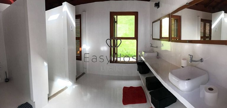 Casa Espetacular Pé na Areia em Ilha Privativa