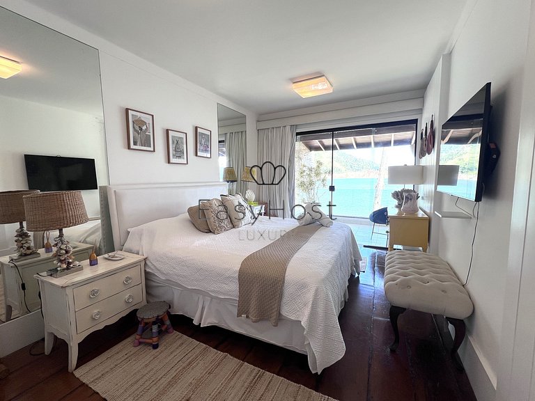 Alquiler de casa con piscina y playa en Angra dos Reis