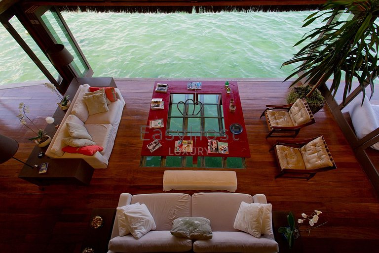 Private Island in Angra – Villa with 5 Suites, Pier, Beach a