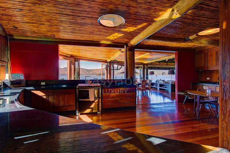 Private Island in Angra – Villa with 5 Suites, Pier, Beach a