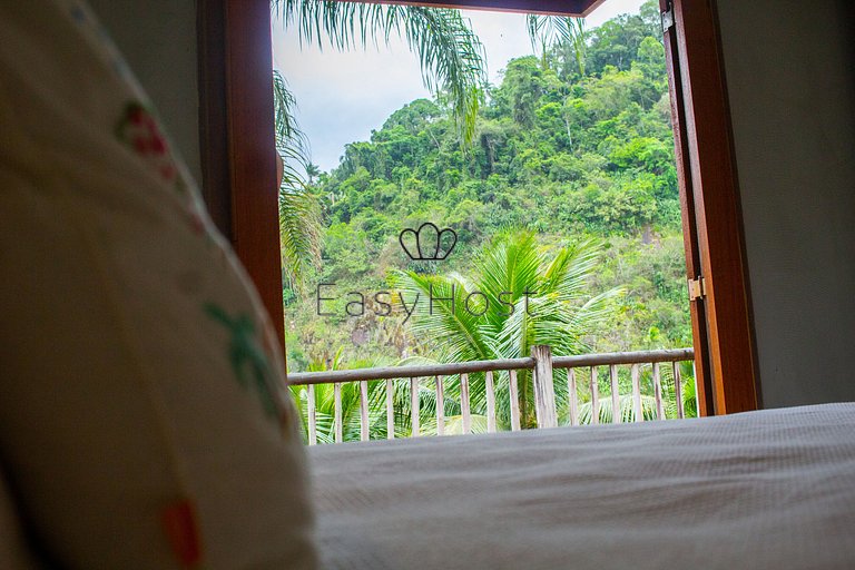 Casa à venda em angra dos reis, frente ao mar com 4 suítes