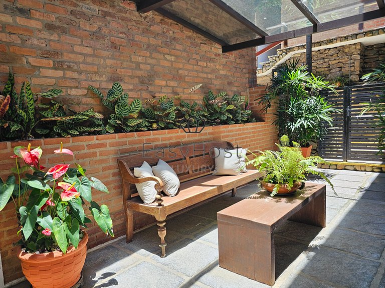 Casa pé na areia para aluguel por temporada em Búzios