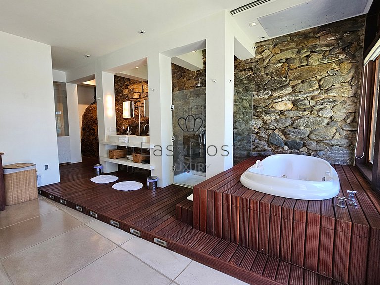 Casa frente al mar para alquiler vacacional en Búzios.