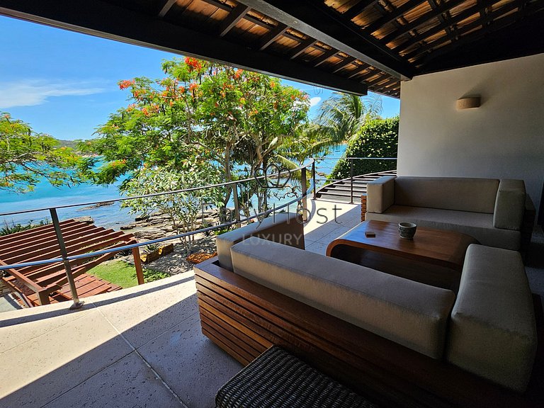 Casa frente al mar para alquiler vacacional en Búzios.