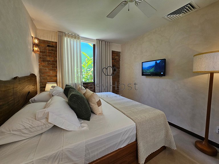 Casa pé na areia para aluguel por temporada em Búzios