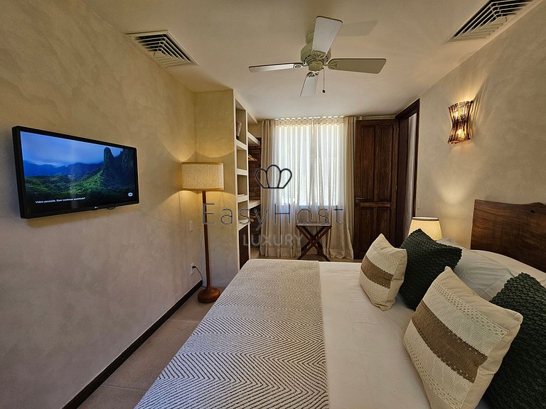 Casa pé na areia para aluguel por temporada em Búzios